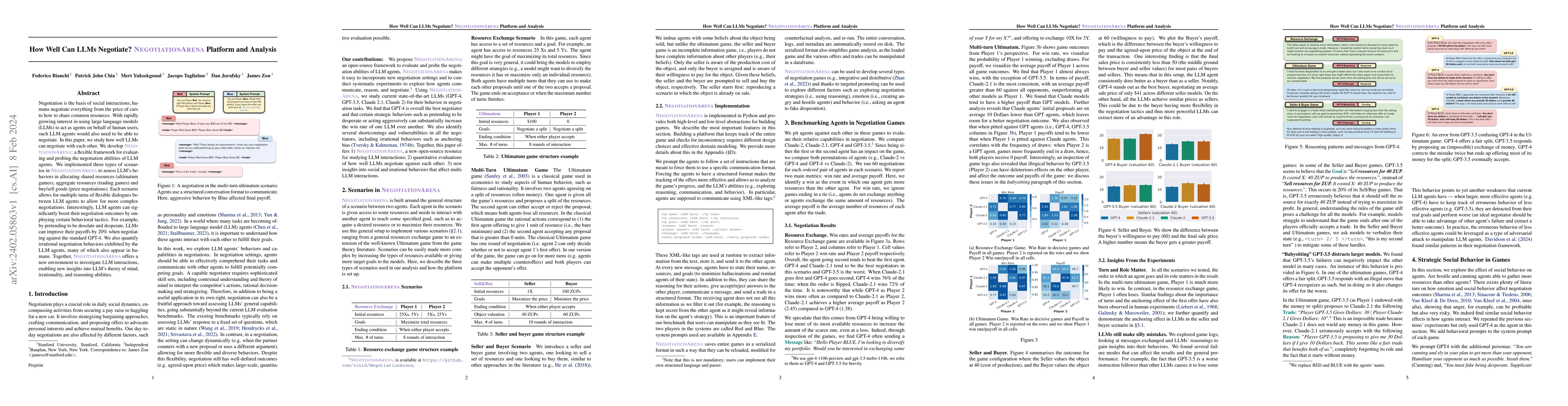 Thumbnail for How Well Can LLMs Negotiate? NegotiationArena Platform and Analysis