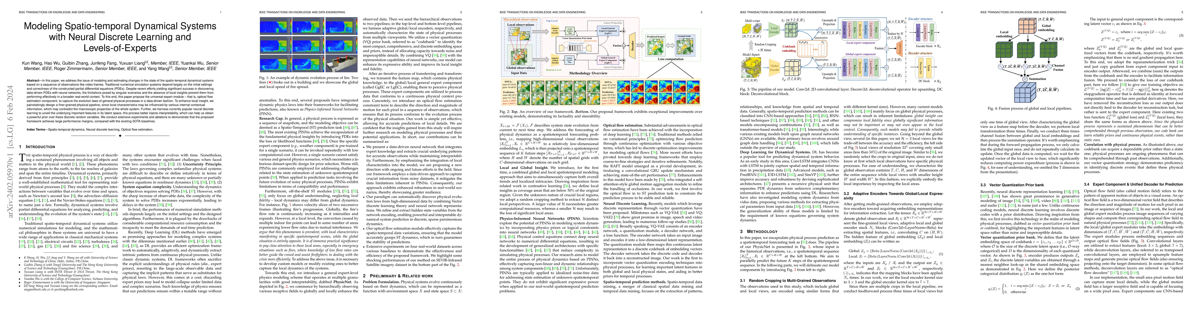 Thumbnail for Modeling Spatio-temporal Dynamical Systems with Neural Discrete Learning
  and Levels-of-Experts