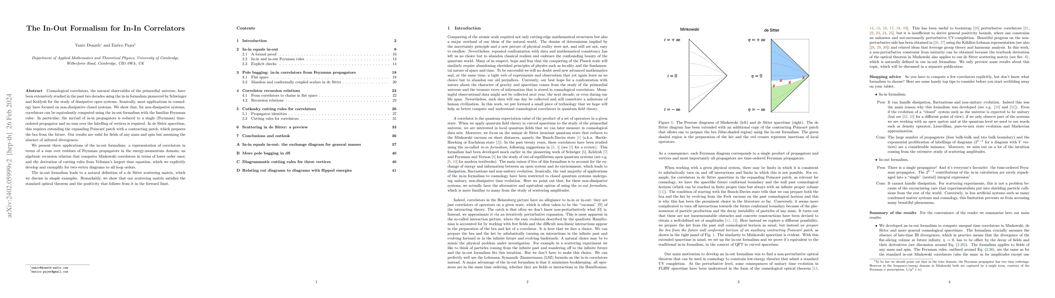 Thumbnail for The In-Out Formalism for In-In Correlators