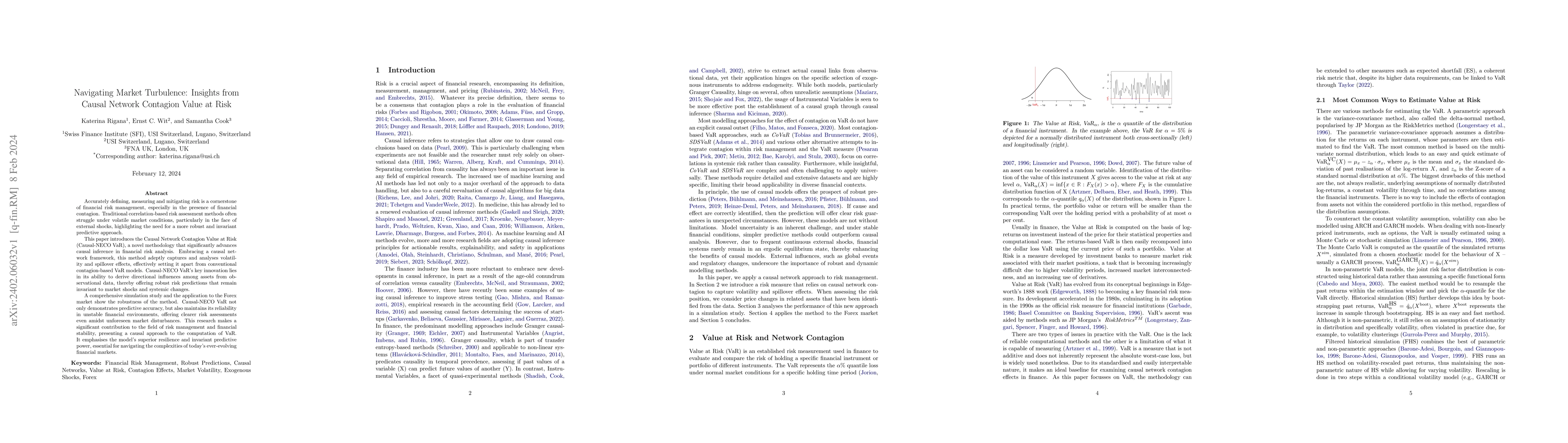 Thumbnail for Navigating Market Turbulence: Insights from Causal Network Contagion
  Value at Risk
