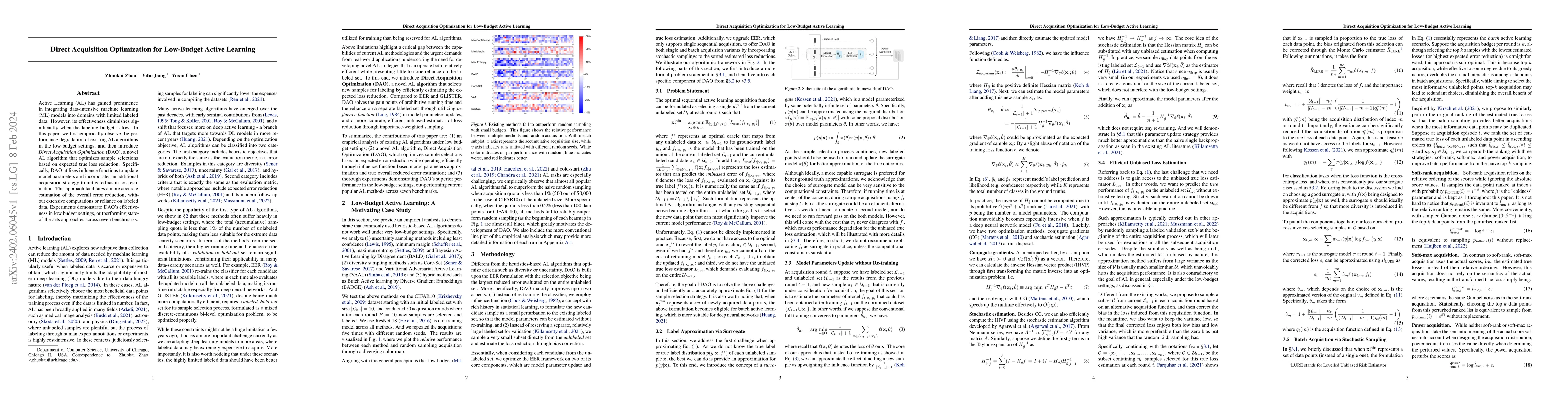Thumbnail for Direct Acquisition Optimization for Low-Budget Active Learning