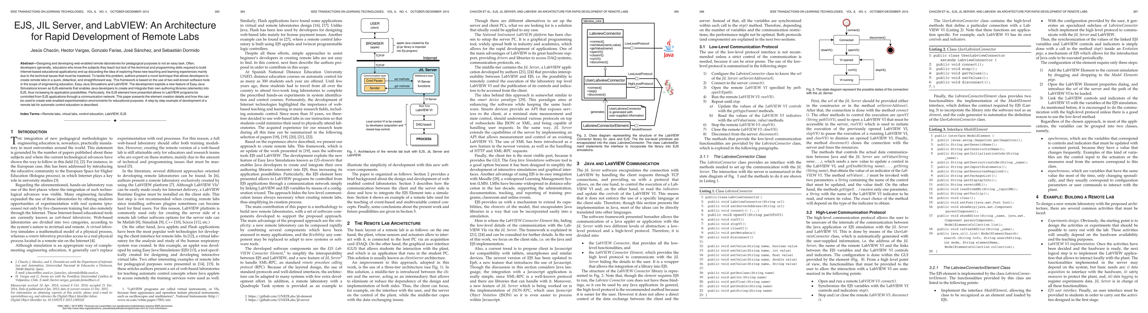 Thumbnail for EJS, JIL Server, and LabVIEW: An Architecture for Rapid Development of
  Remote Labs