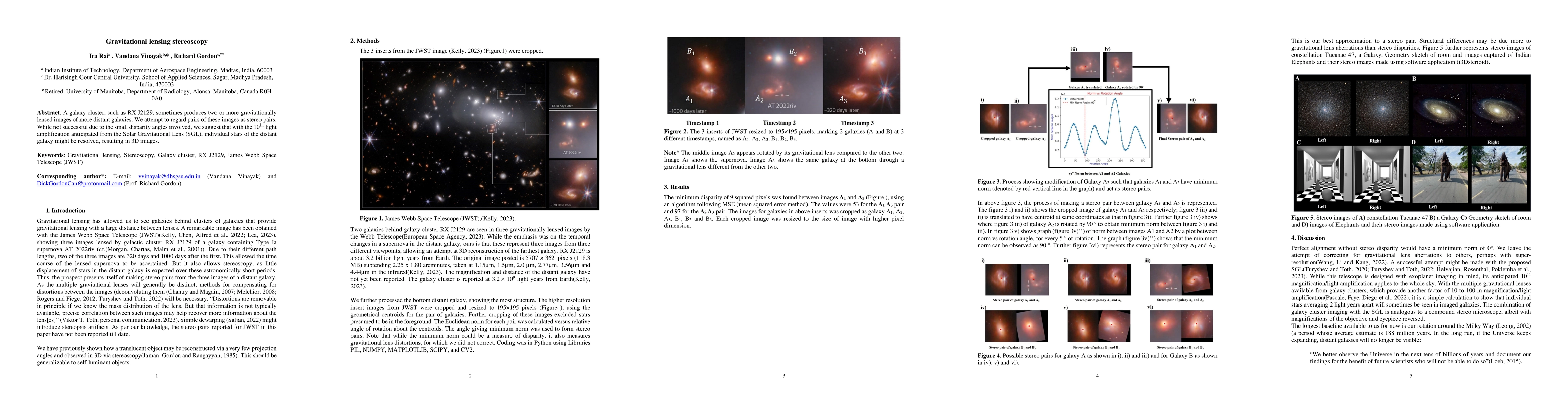 Thumbnail for Gravitational lensing stereoscopy