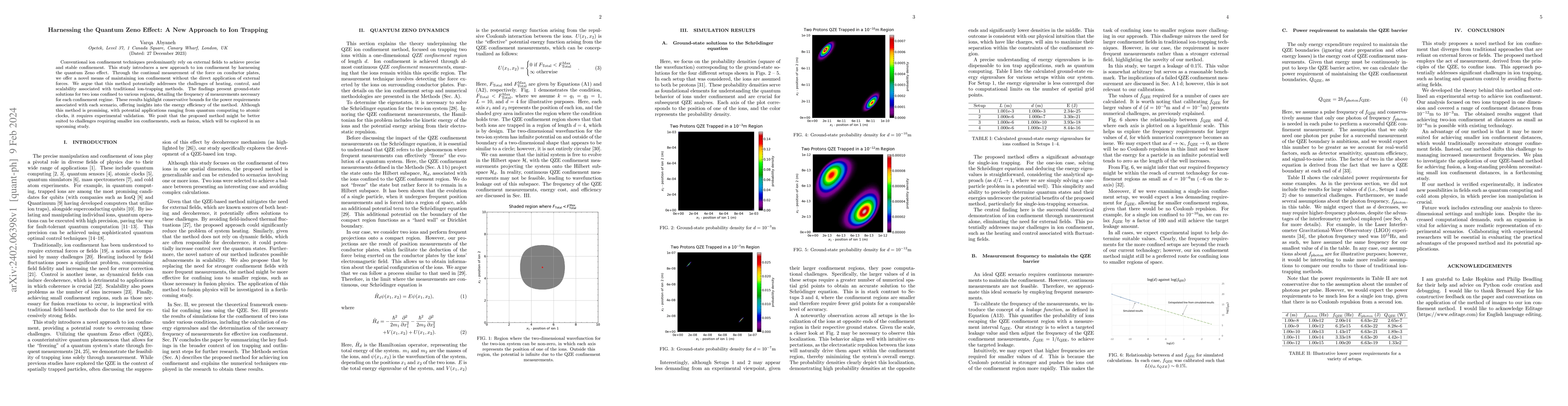 Thumbnail for Harnessing the Quantum Zeno Effect: A New Approach to Ion Trapping