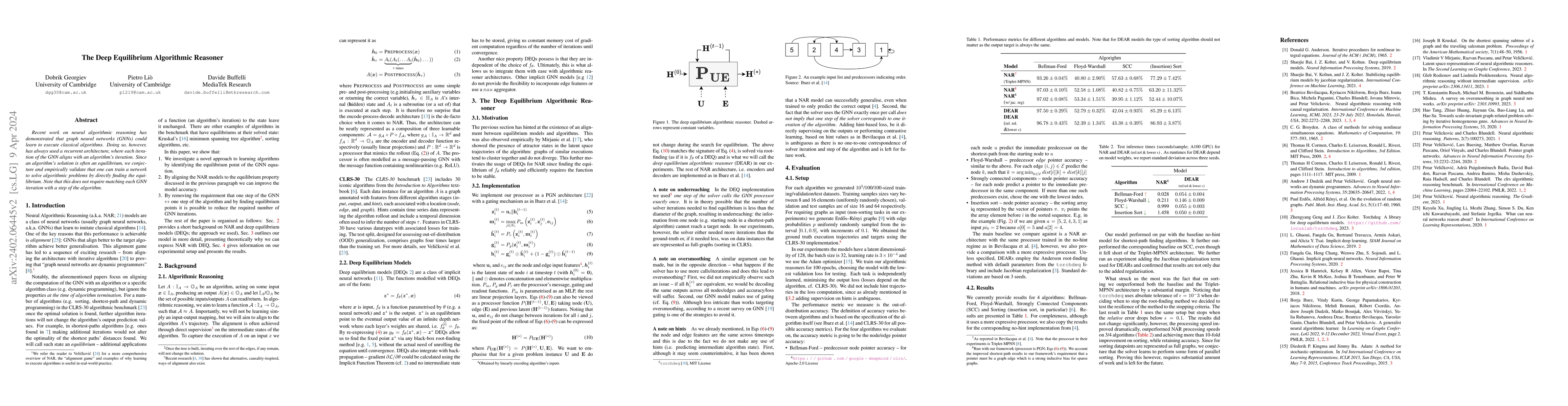 Thumbnail for The Deep Equilibrium Algorithmic Reasoner