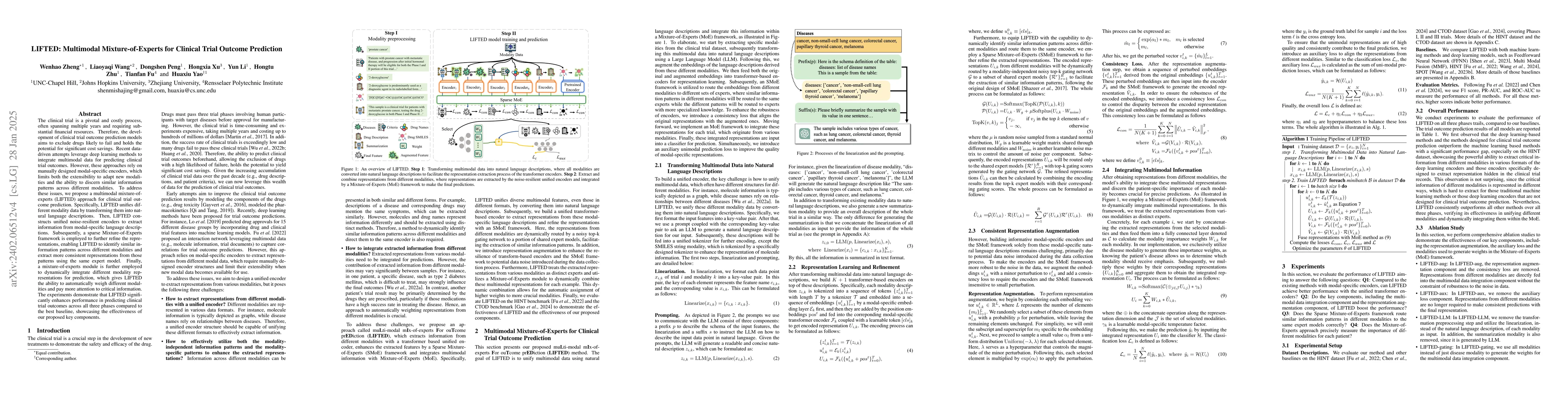 Thumbnail for Multimodal Clinical Trial Outcome Prediction with Large Language Models