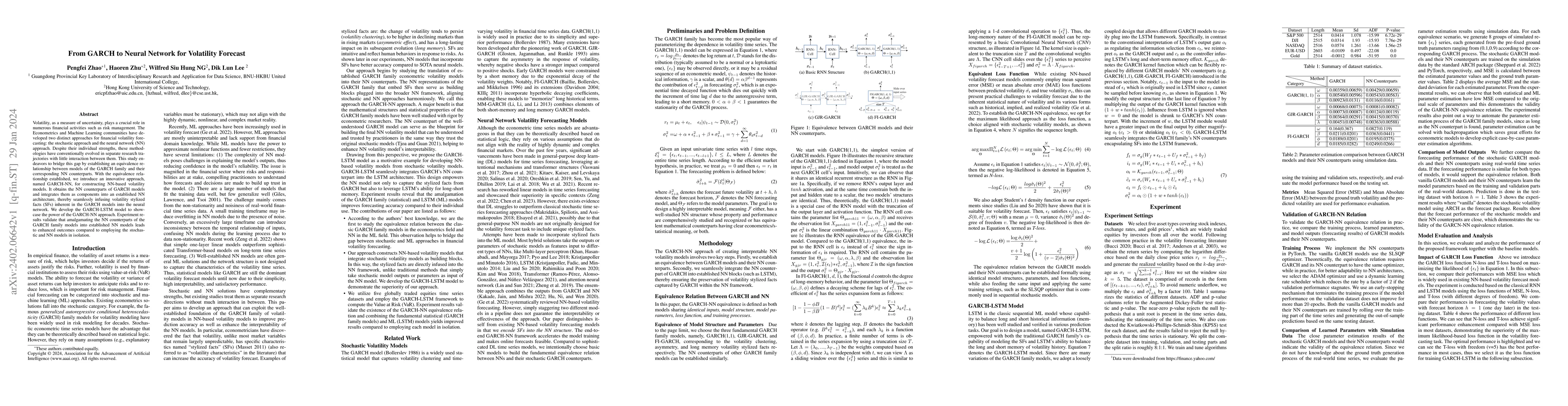 Thumbnail for From GARCH to Neural Network for Volatility Forecast