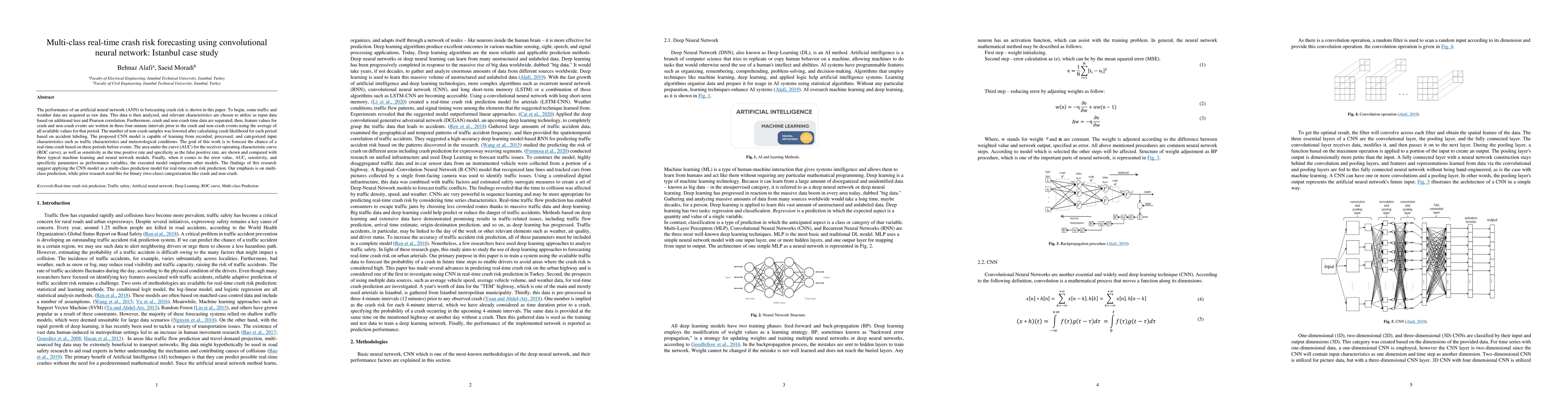 Thumbnail for Multi-class real-time crash risk forecasting using convolutional neural
  network: Istanbul case study