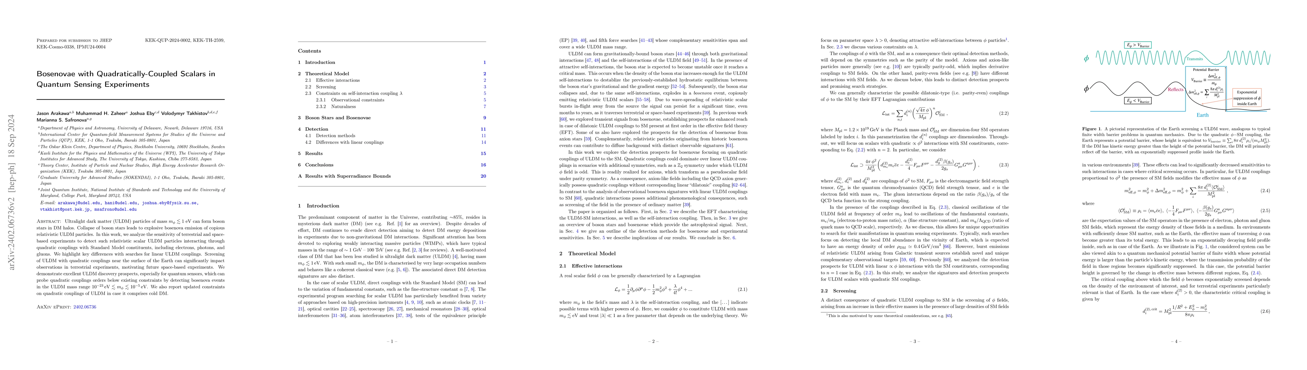 Thumbnail for Bosenovae with Quadratically-Coupled Scalars in Quantum Sensing
  Experiments