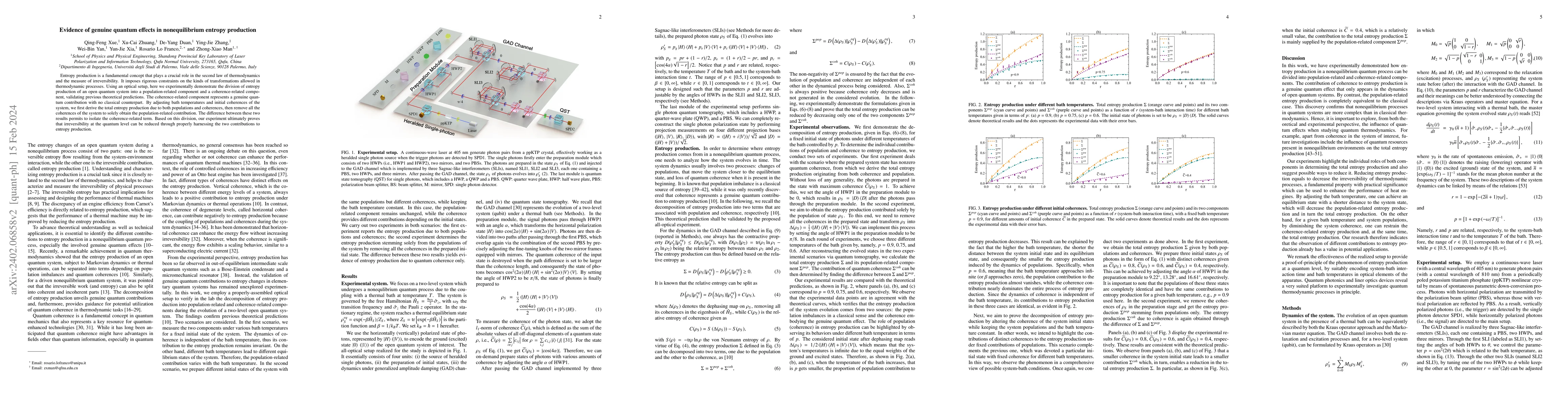 Thumbnail for Evidence of genuine quantum effects in nonequilibrium entropy production