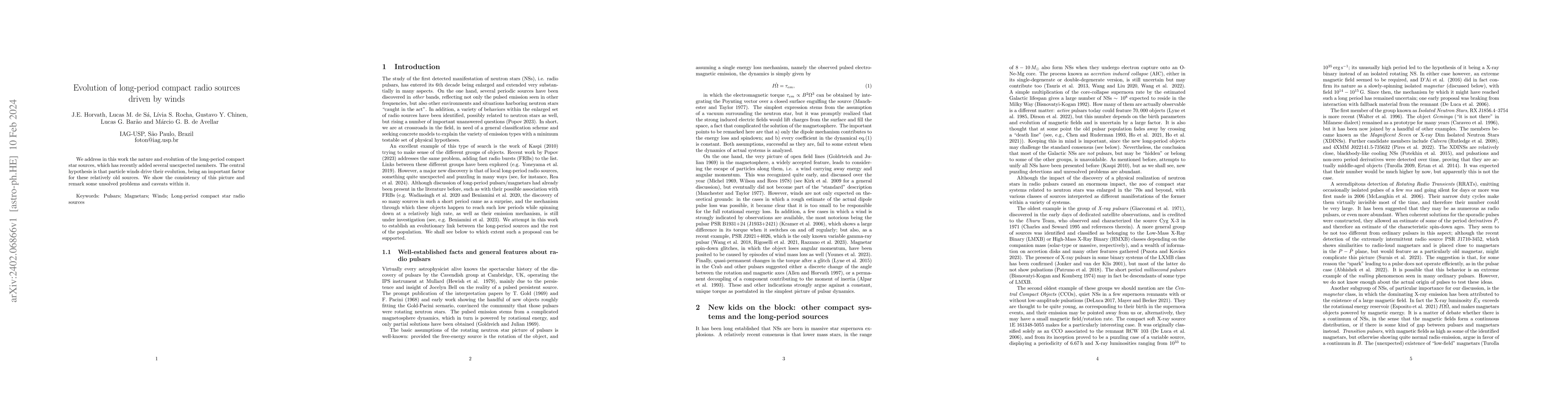 Thumbnail for Evolution of long-period compact radio sources driven by winds