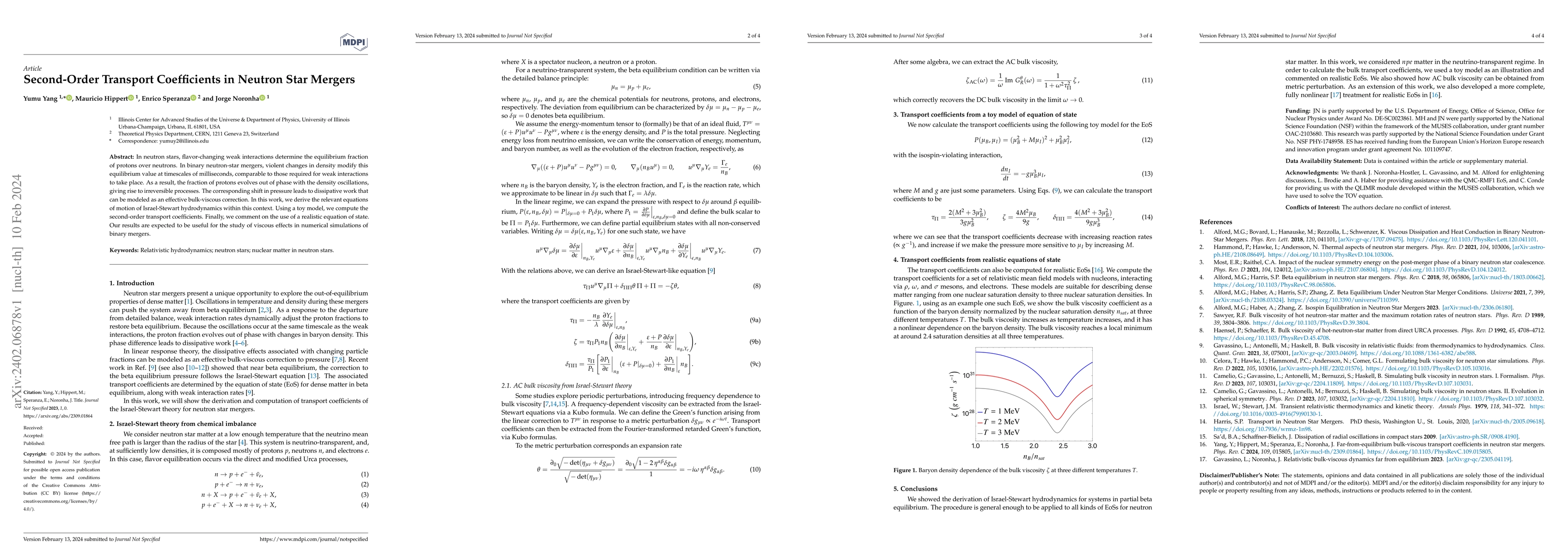 Thumbnail for Second-Order Transport Coefficients in Neutron Star Mergers