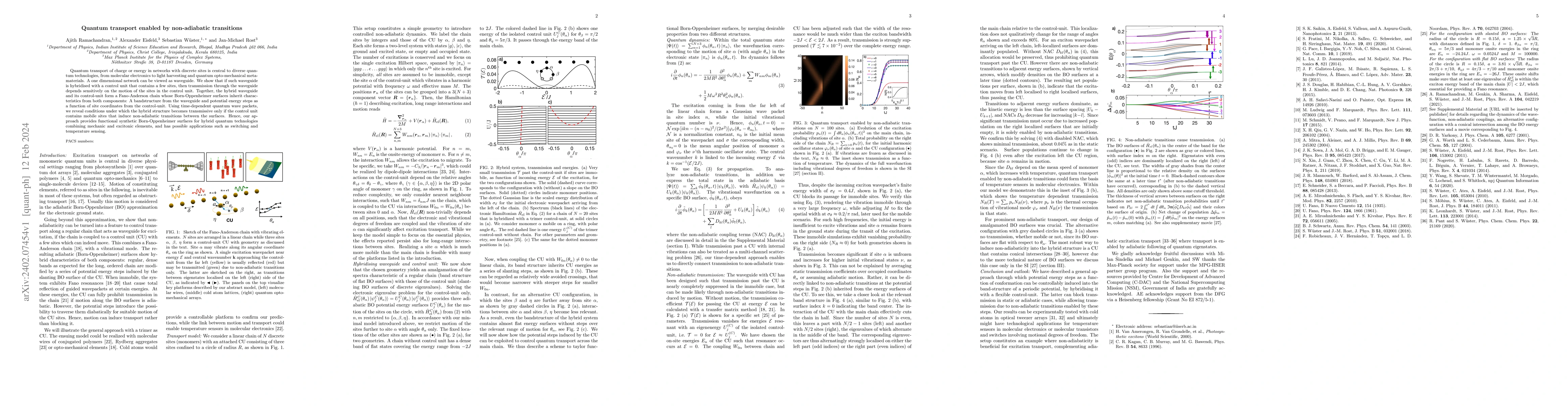 Thumbnail for Quantum transport enabled by non-adiabatic transitions