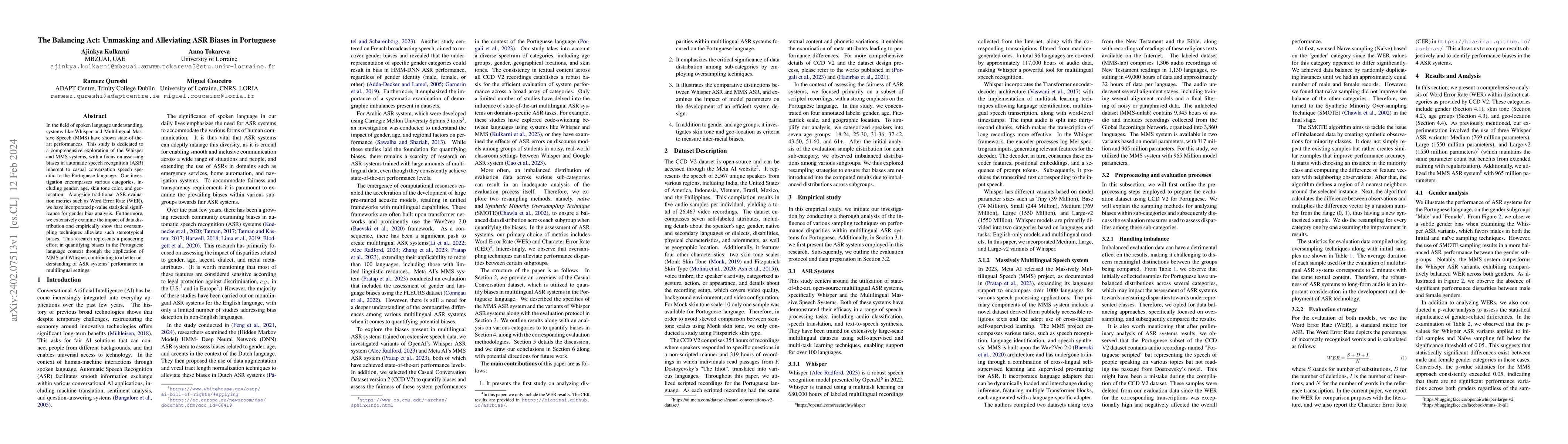 Thumbnail for The Balancing Act: Unmasking and Alleviating ASR Biases in Portuguese
