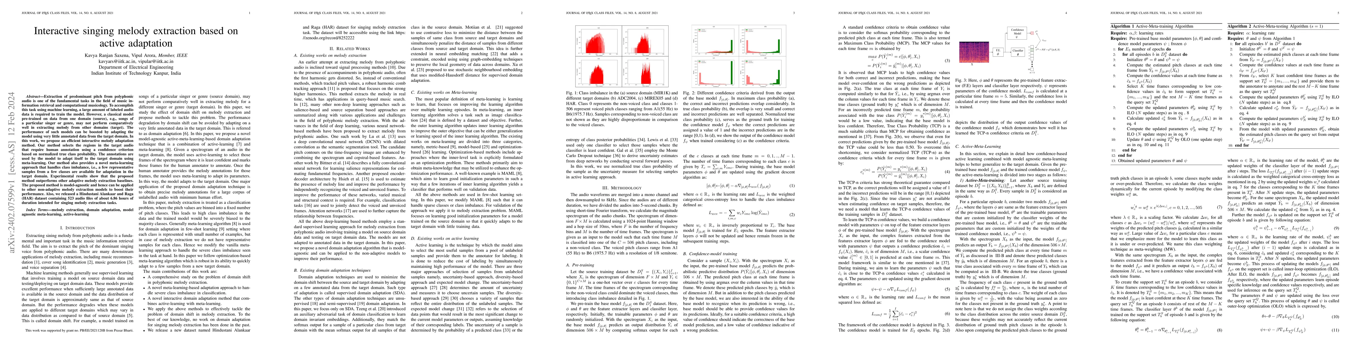 Thumbnail for Interactive singing melody extraction based on active adaptation