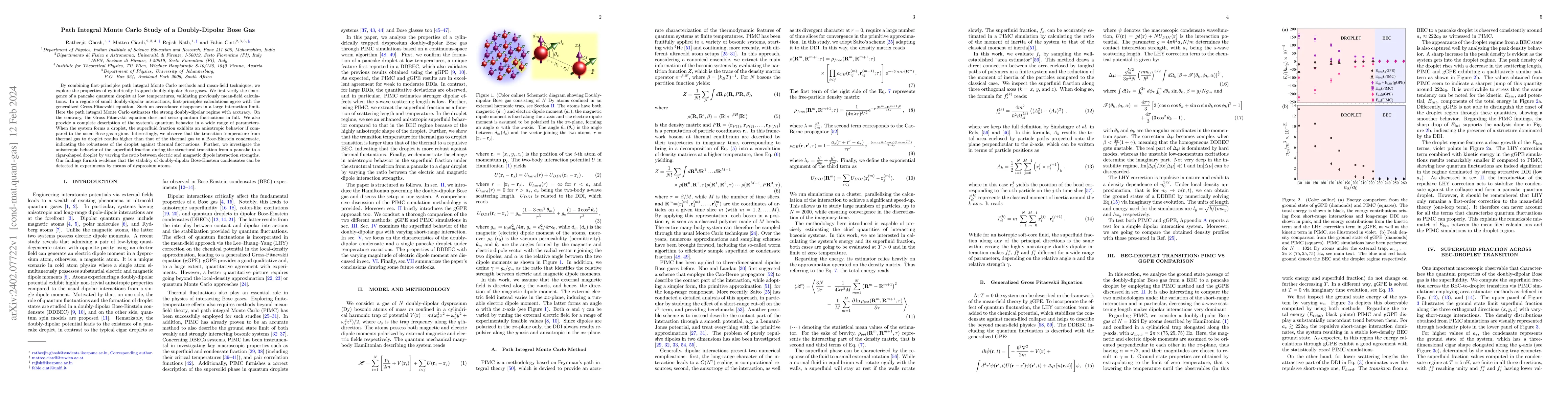 Thumbnail for Path Integral Monte Carlo Study of a Doubly-Dipolar Bose Gas