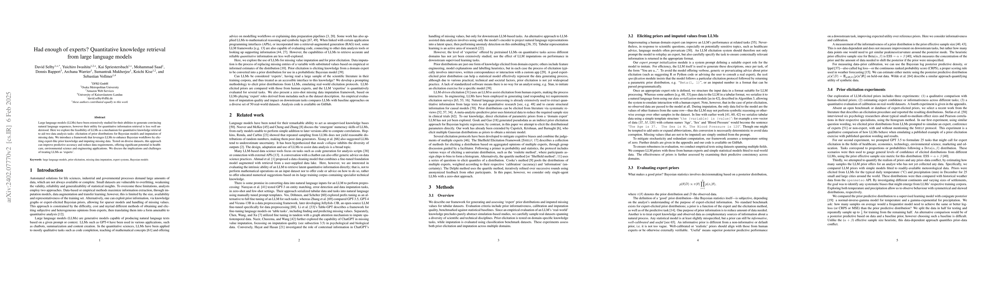 Thumbnail for Quantitative knowledge retrieval from large language models