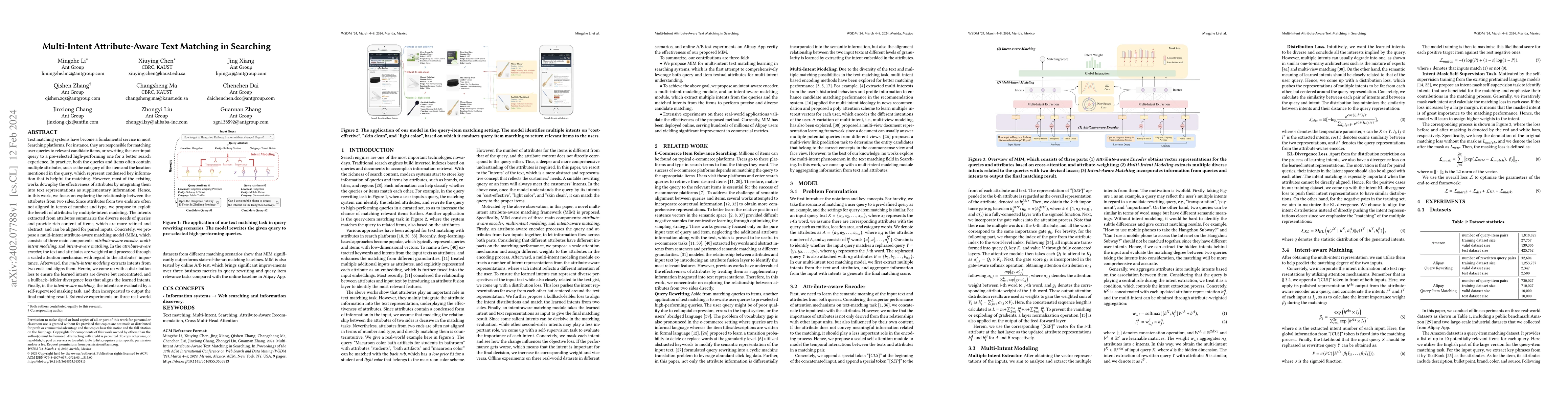 Thumbnail for Multi-Intent Attribute-Aware Text Matching in Searching