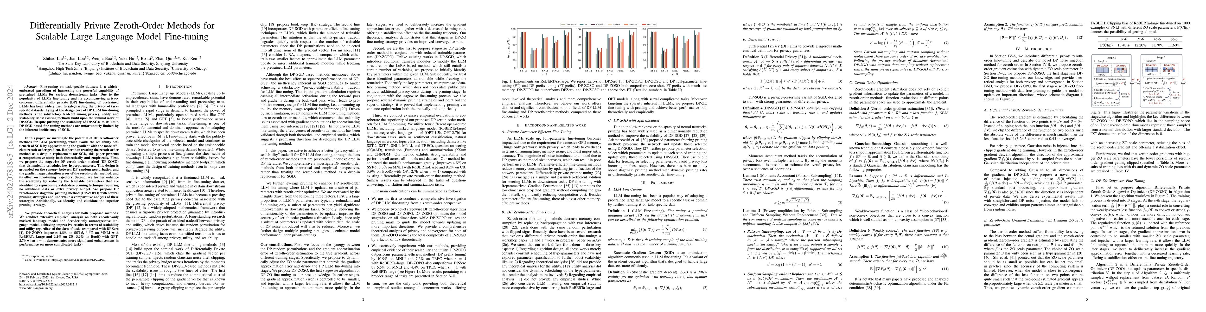 Thumbnail for Differentially Private Zeroth-Order Methods for Scalable Large Language
  Model Finetuning