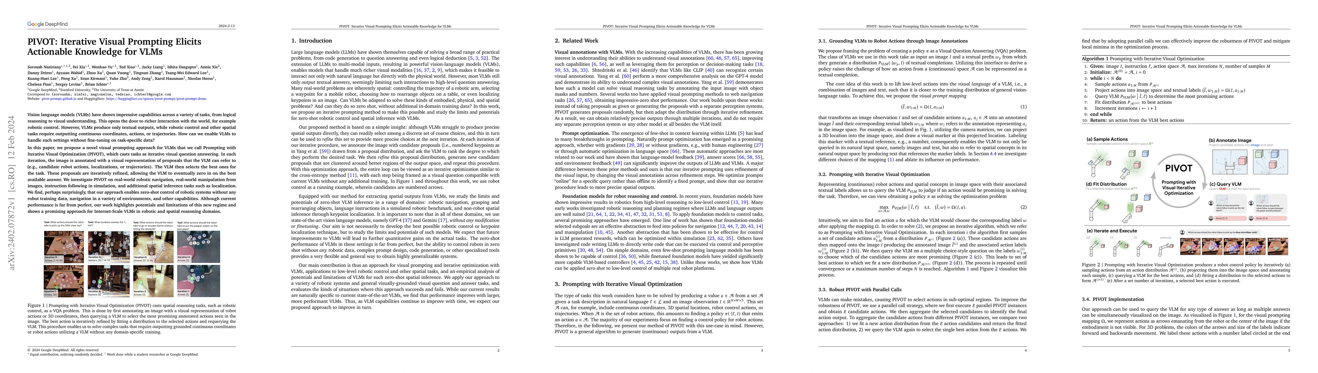 Thumbnail for PIVOT: Iterative Visual Prompting Elicits Actionable Knowledge for VLMs