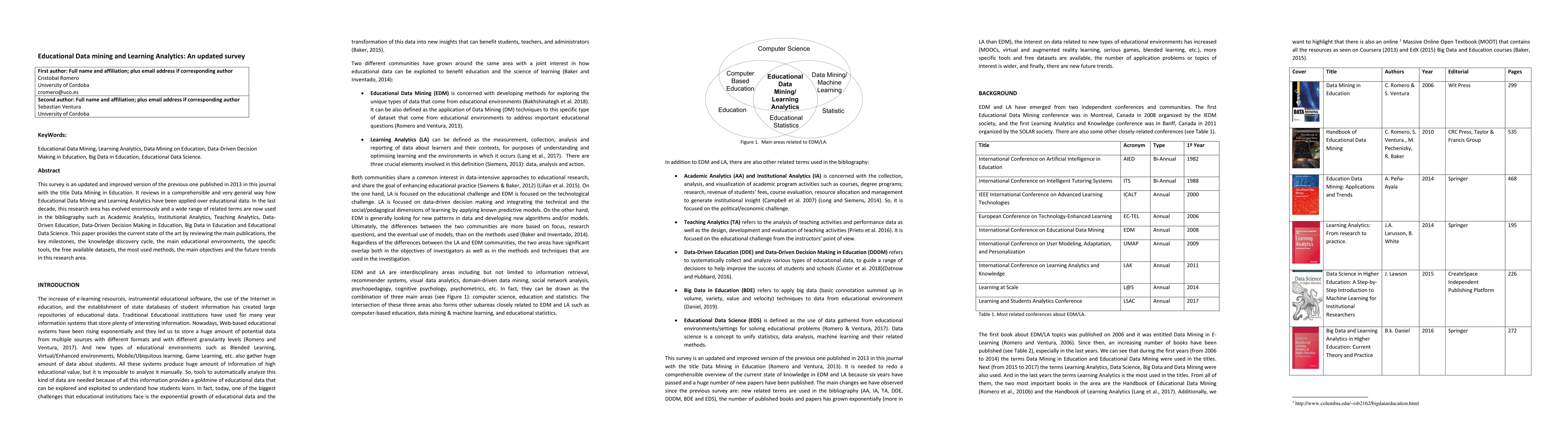 Thumbnail for Educational data mining and learning analytics: An updated survey