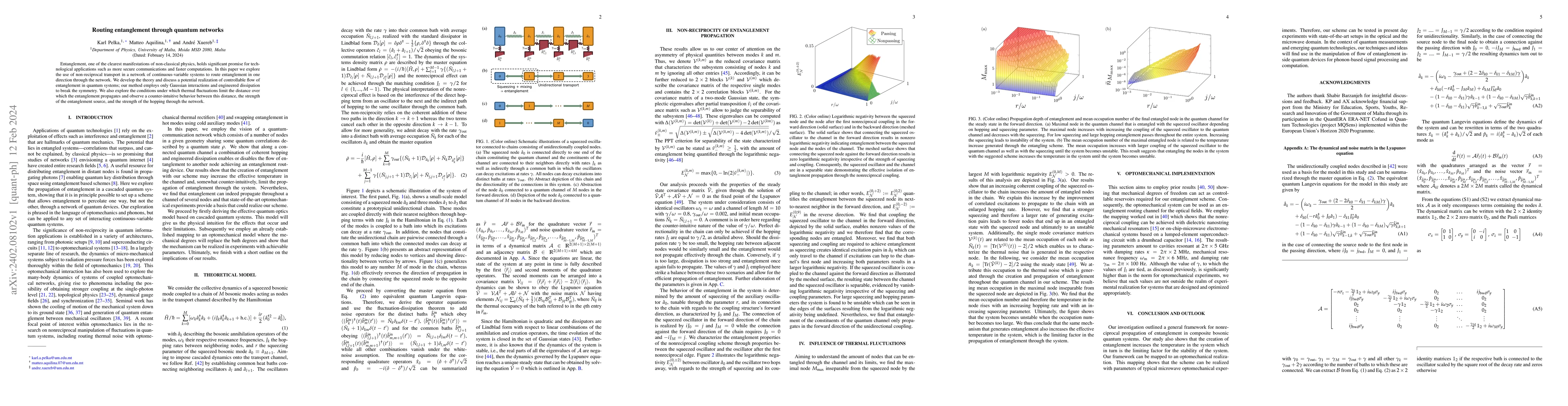 Thumbnail for Routing entanglement through quantum networks