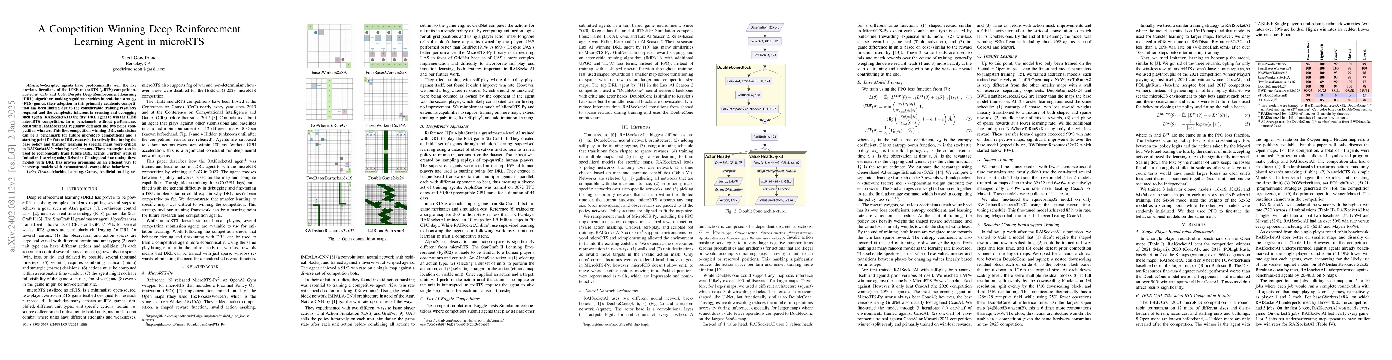 Thumbnail for A Competition Winning Deep Reinforcement Learning Agent in microRTS