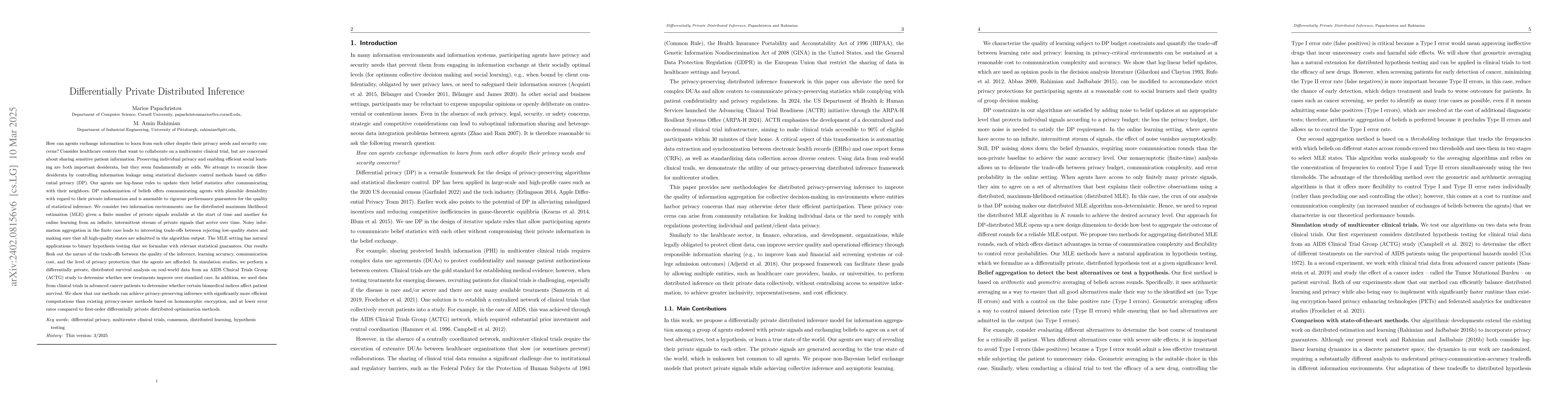 Thumbnail for Group Decision-Making among Privacy-Aware Agents