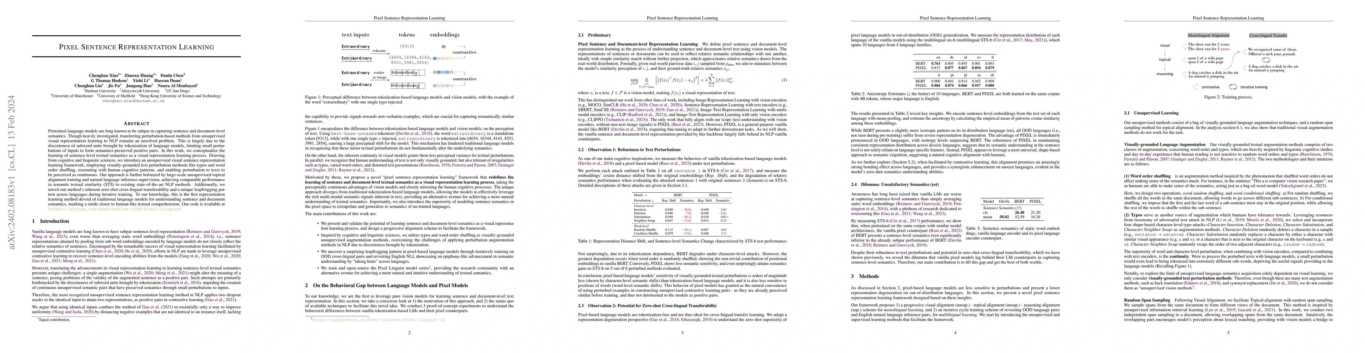 Thumbnail for Pixel Sentence Representation Learning