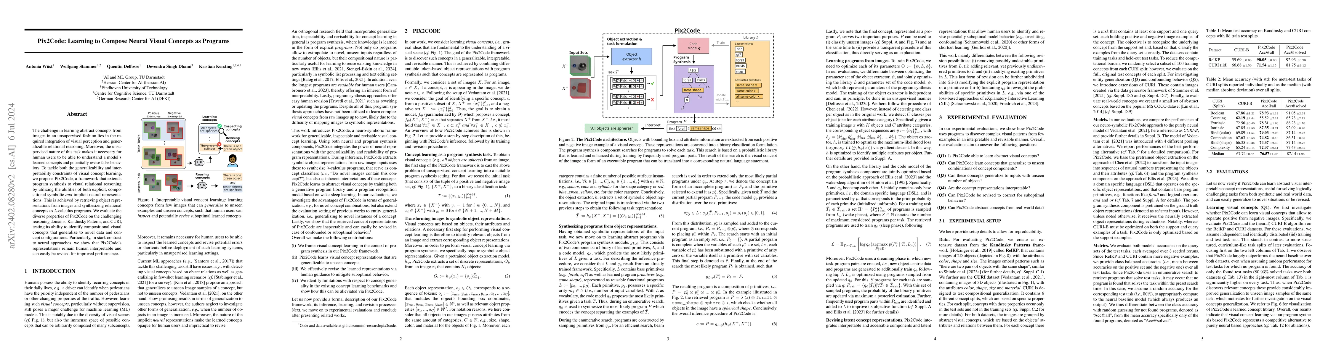 Thumbnail for Pix2Code: Learning to Compose Neural Visual Concepts as Programs
