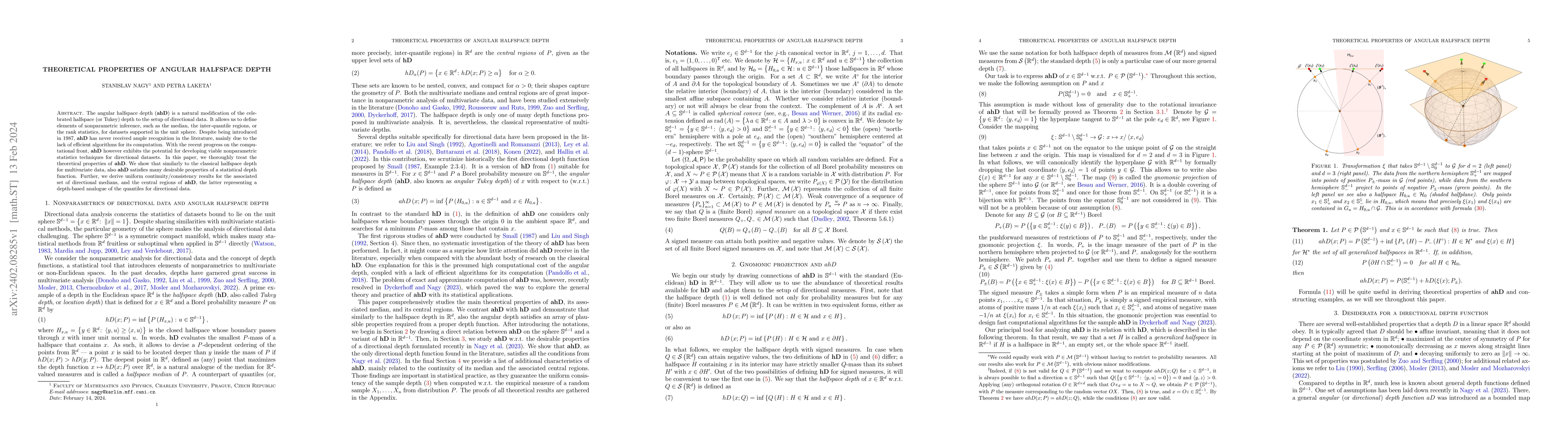 Thumbnail for Theoretical properties of angular halfspace depth