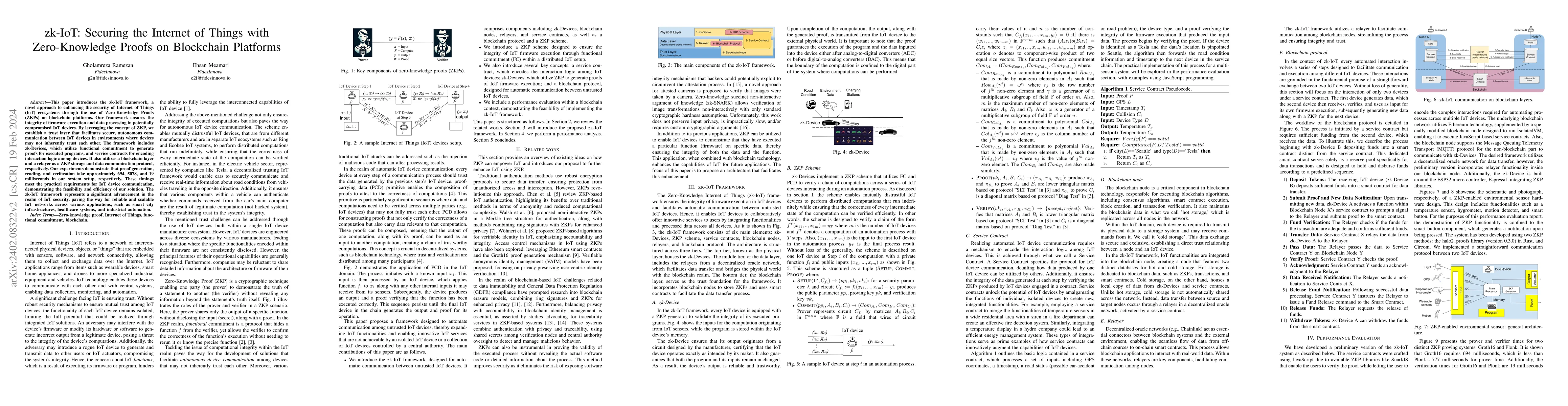 Thumbnail for zk-IoT: Securing the Internet of Things with Zero-Knowledge Proofs on
  Blockchain Platforms