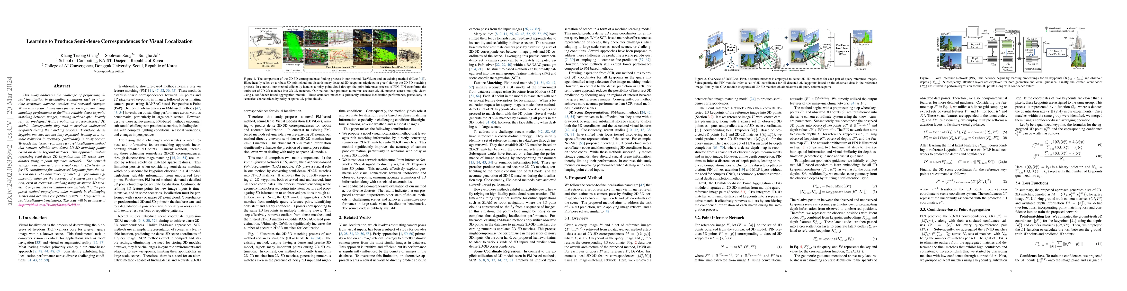 Thumbnail for Learning to Produce Semi-dense Correspondences for Visual Localization
