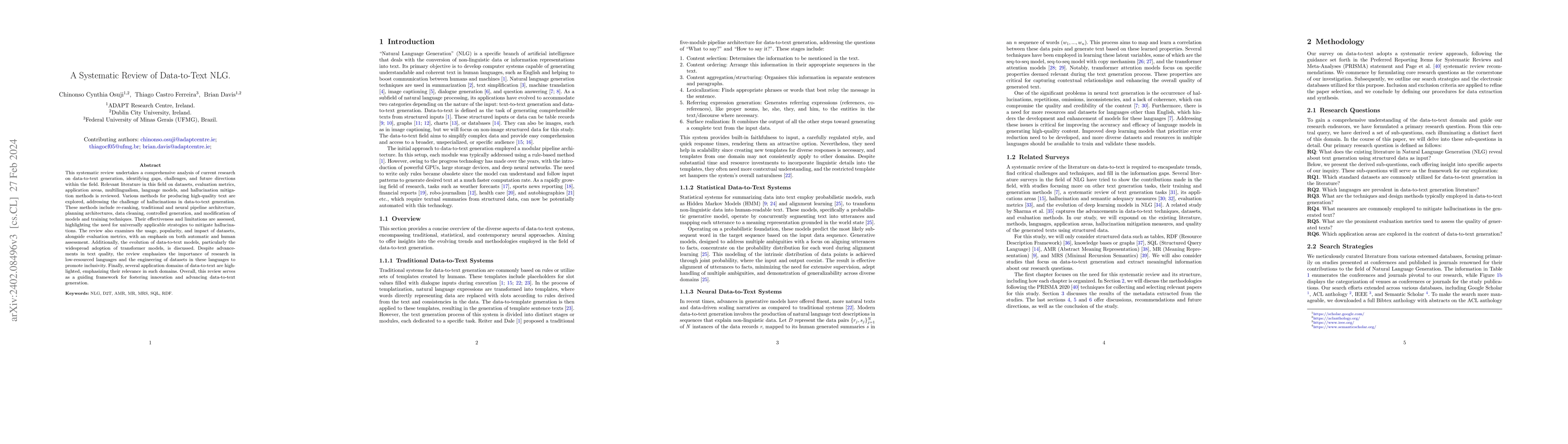 Thumbnail for A Systematic Review of Data-to-Text NLG