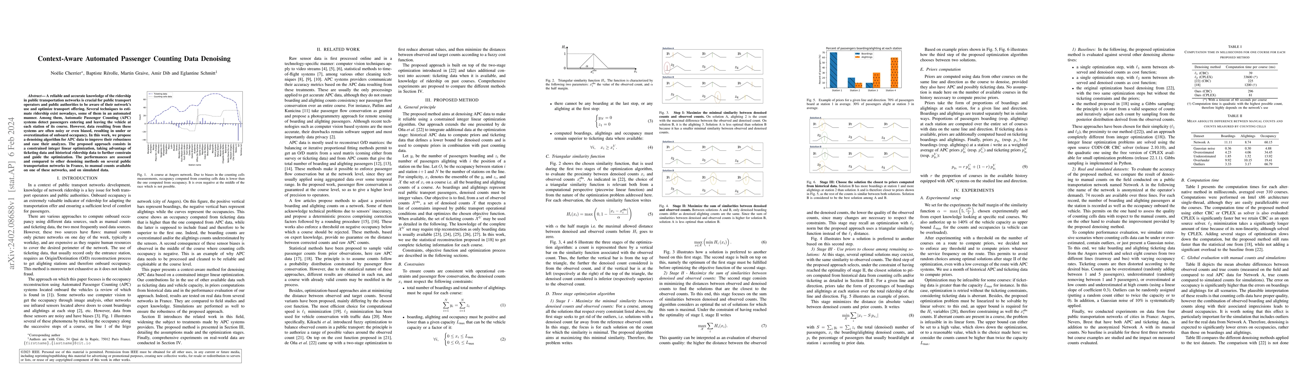 Thumbnail for Context-Aware Automated Passenger Counting Data Denoising