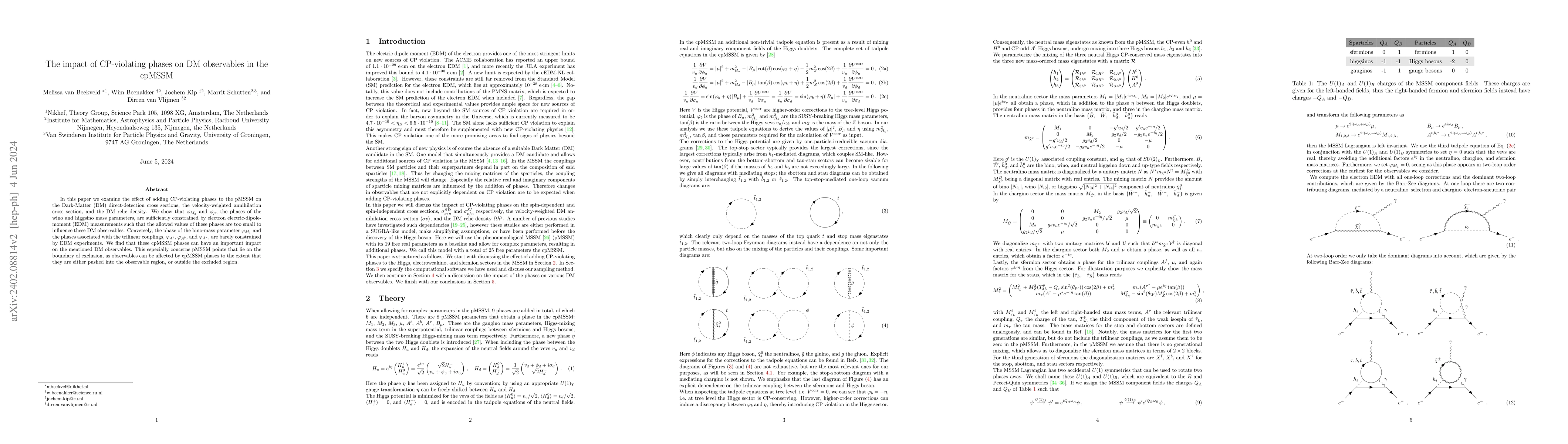 Thumbnail for The impact of CP-violating phases on DM observables in the cpMSSM