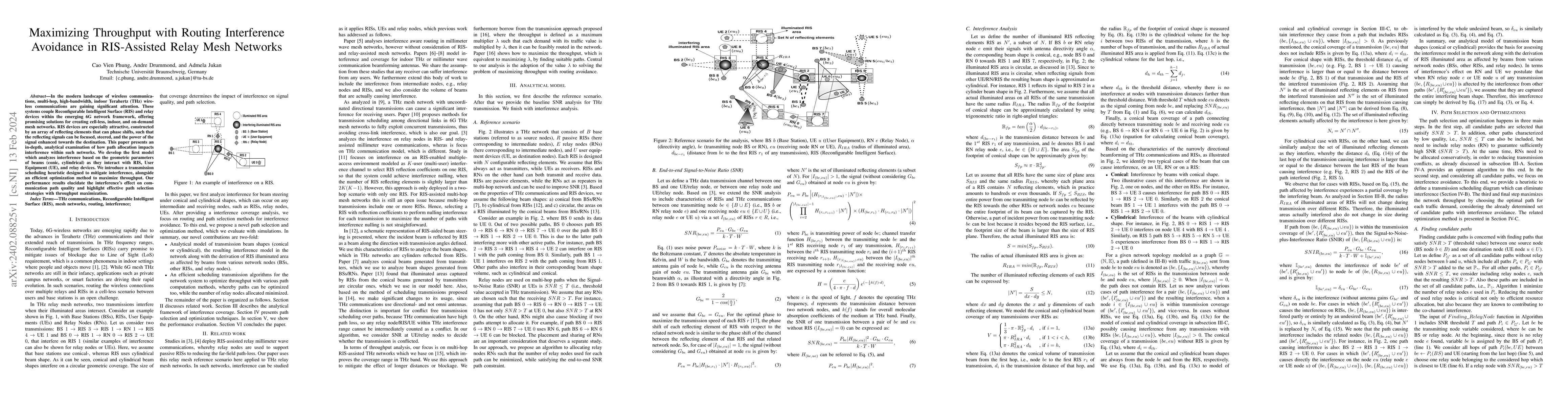 Thumbnail for Maximizing Throughput with Routing Interference Avoidance in
  RIS-Assisted Relay Mesh Networks