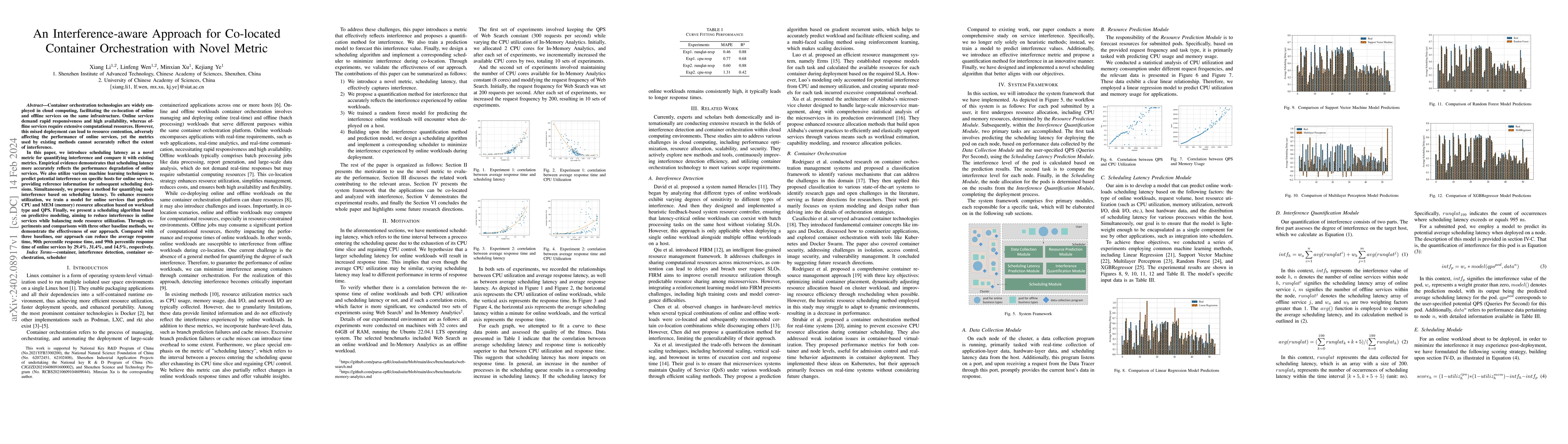 Thumbnail for An Interference-aware Approach for Co-located Container Orchestration
  with Novel Metric