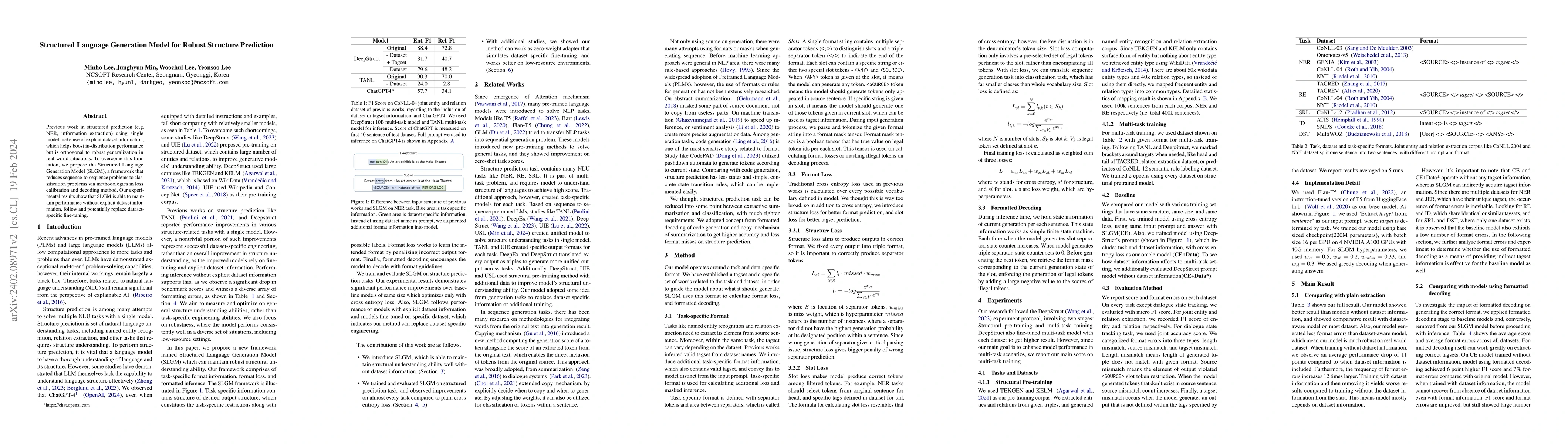 Thumbnail for Structured Language Generation Model for Robust Structure Prediction