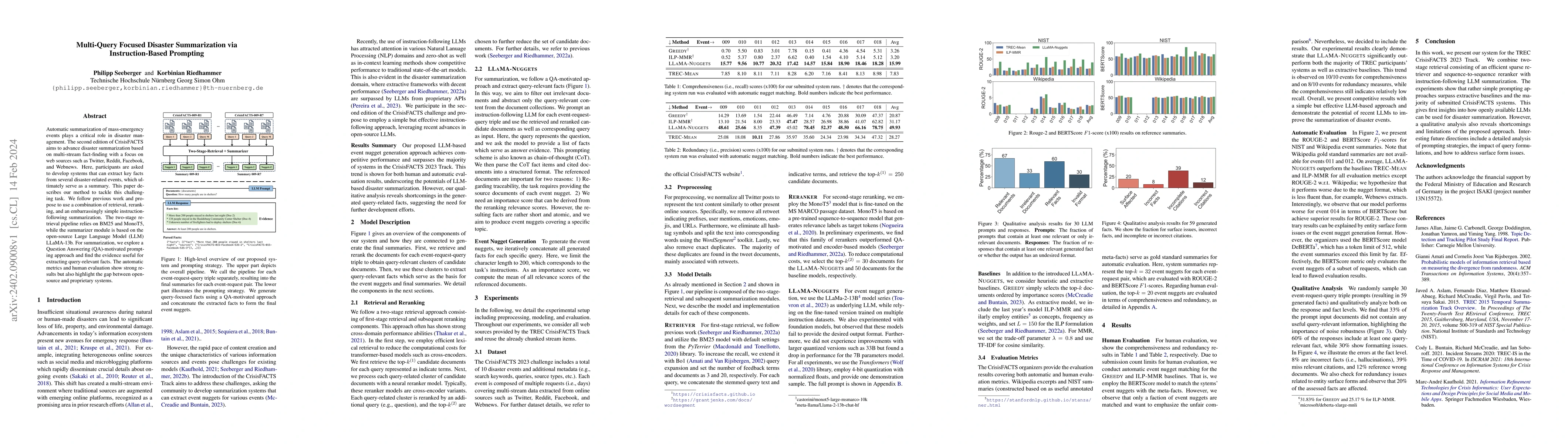 Thumbnail for Multi-Query Focused Disaster Summarization via Instruction-Based
  Prompting
