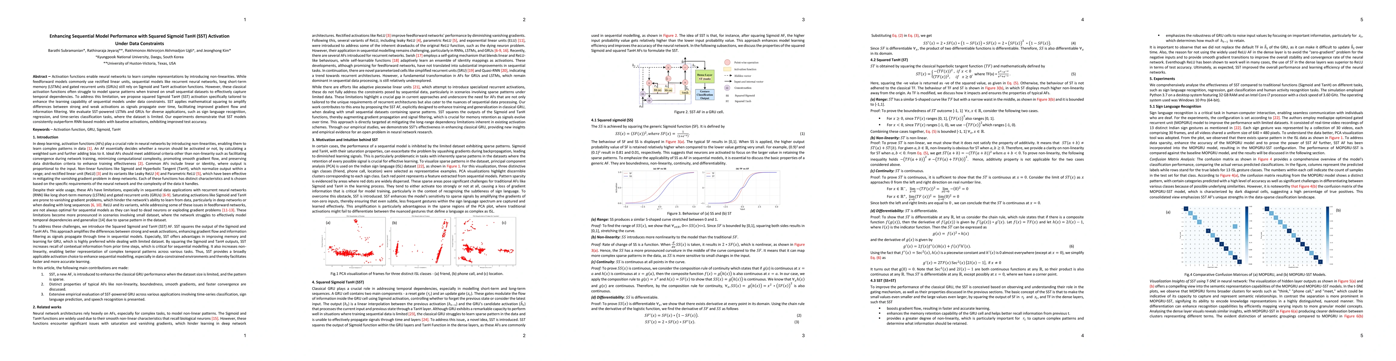 Thumbnail for Enhancing Sequential Model Performance with Squared Sigmoid TanH (SST)
  Activation Under Data Constraints