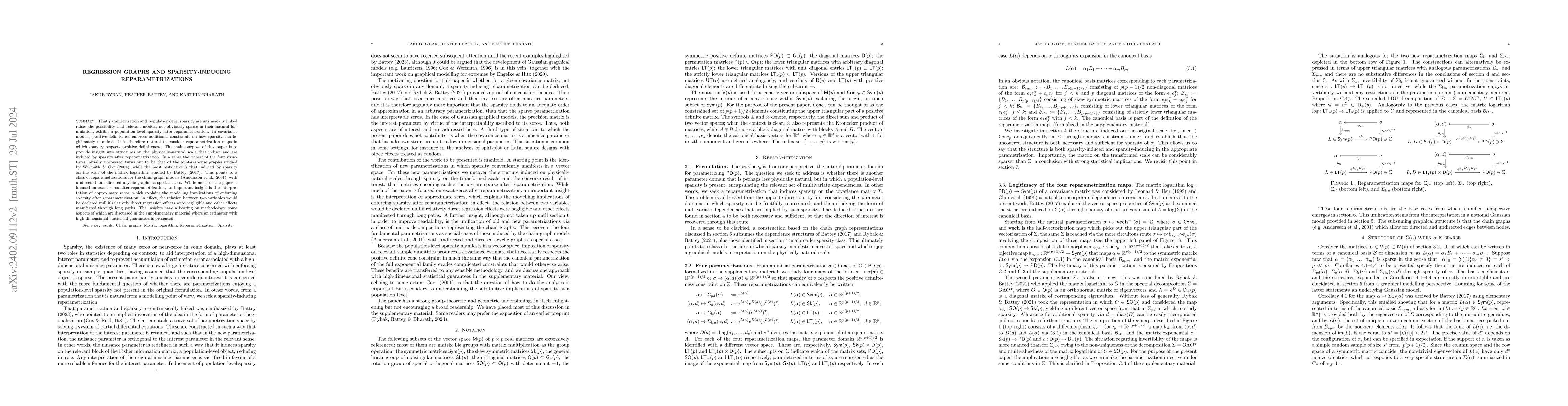 Thumbnail for Regression graphs and sparsity-inducing reparametrizations