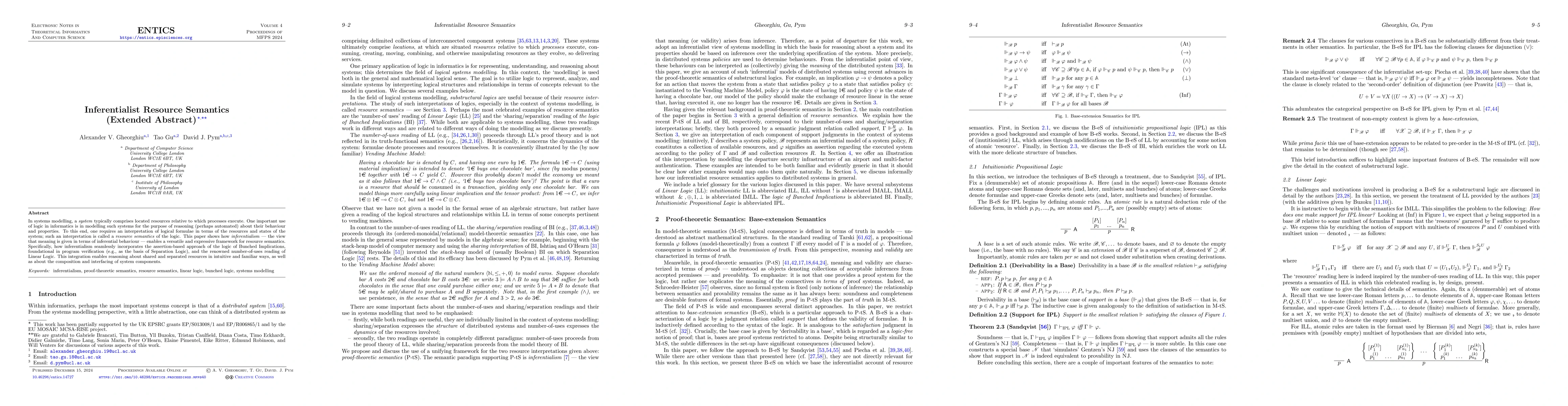 Thumbnail for Inferentialist Resource Semantics