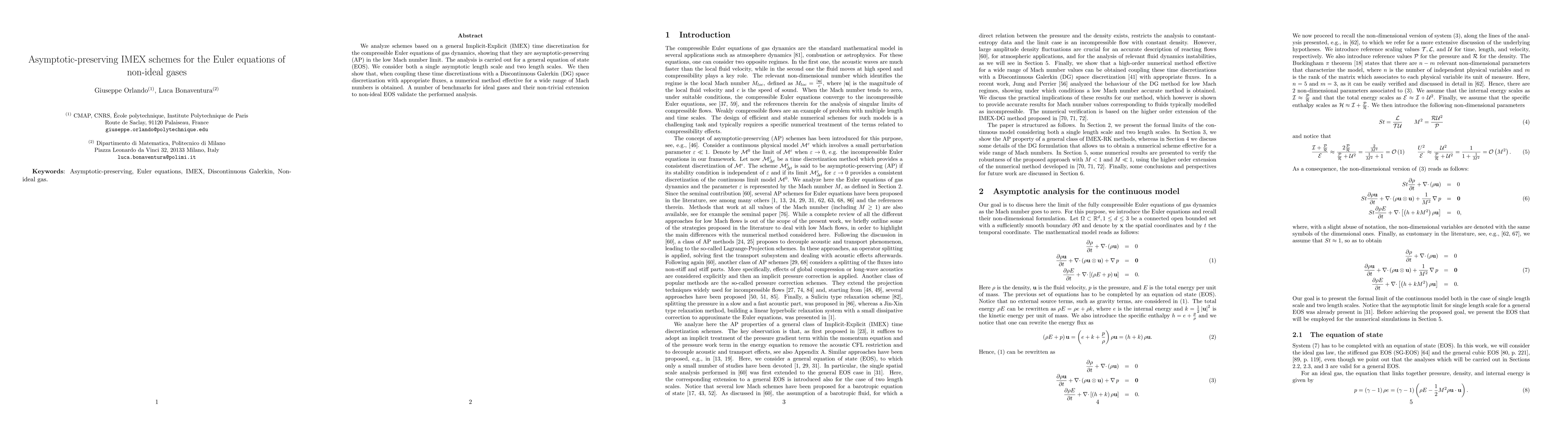 Thumbnail for An asymptotic-preserving scheme for Euler equations I: non-ideal gases