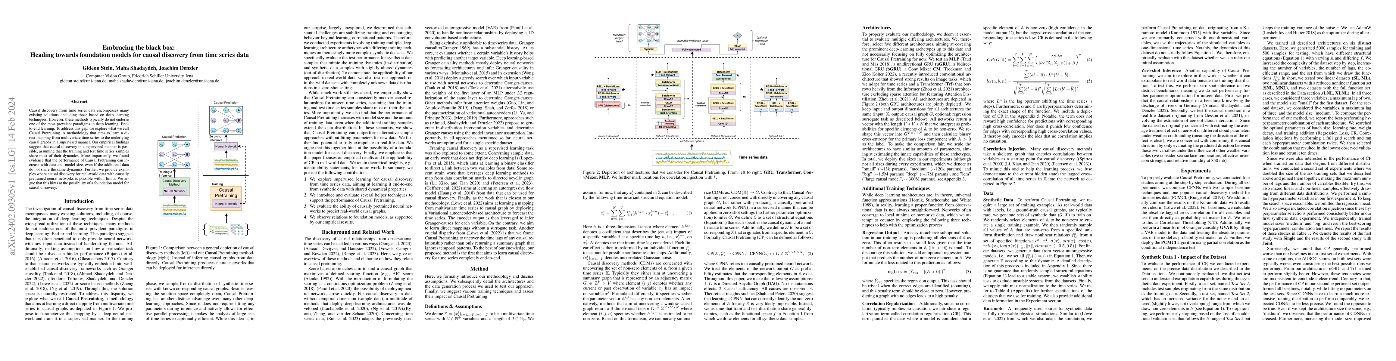 Thumbnail for Embracing the black box: Heading towards foundation models for causal
  discovery from time series data