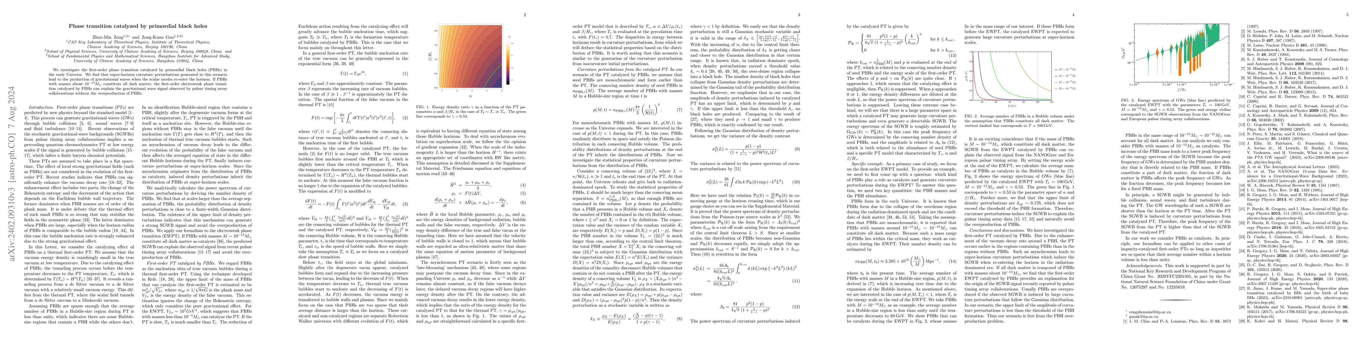 Thumbnail for Phase transition catalyzed by primordial black holes