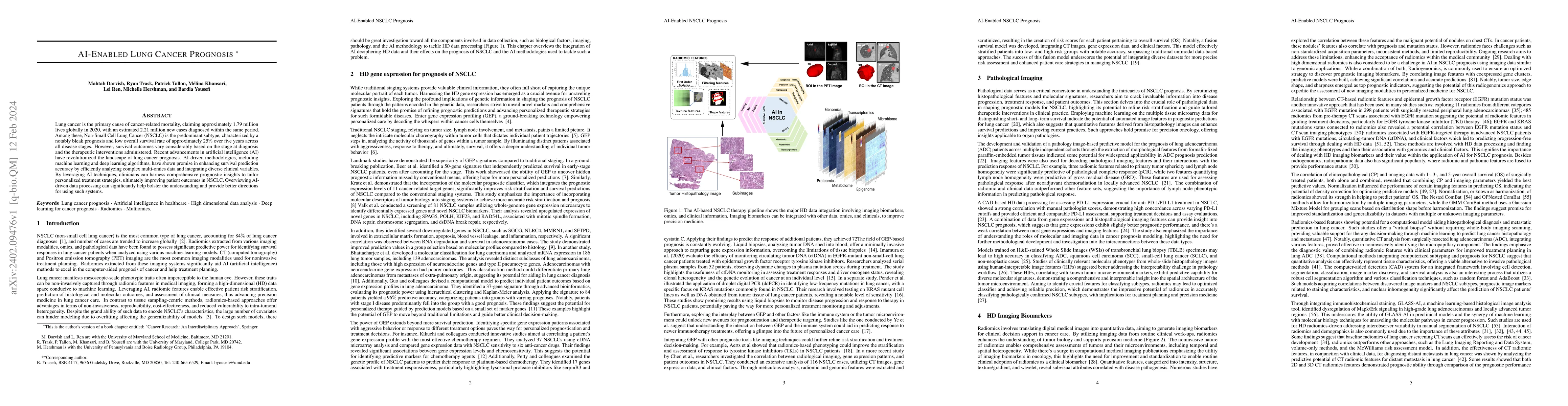Thumbnail for AI-Enabled Lung Cancer Prognosis