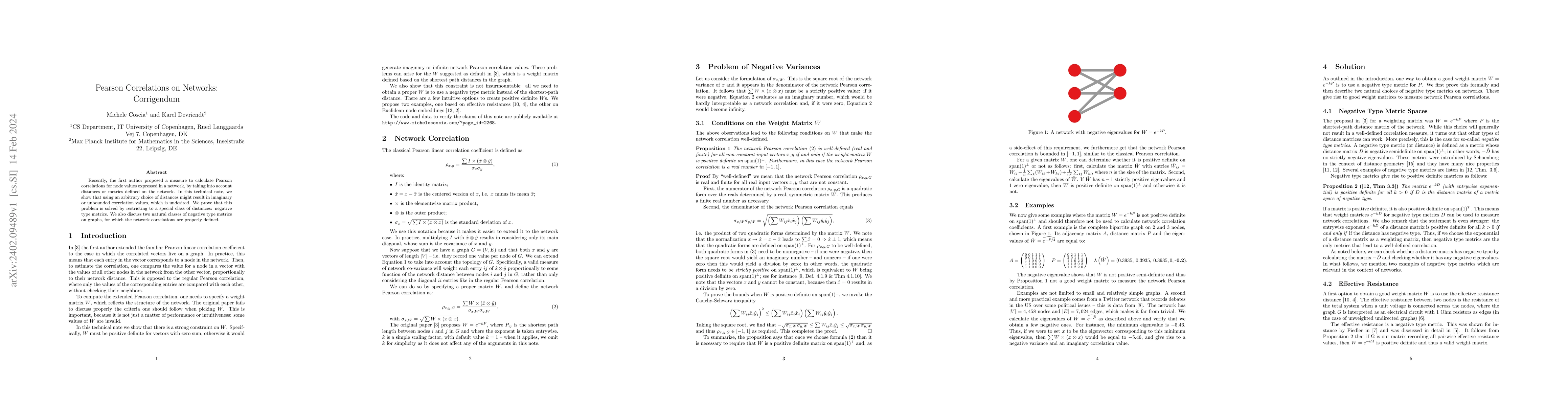 Thumbnail for Pearson Correlations on Networks: Corrigendum