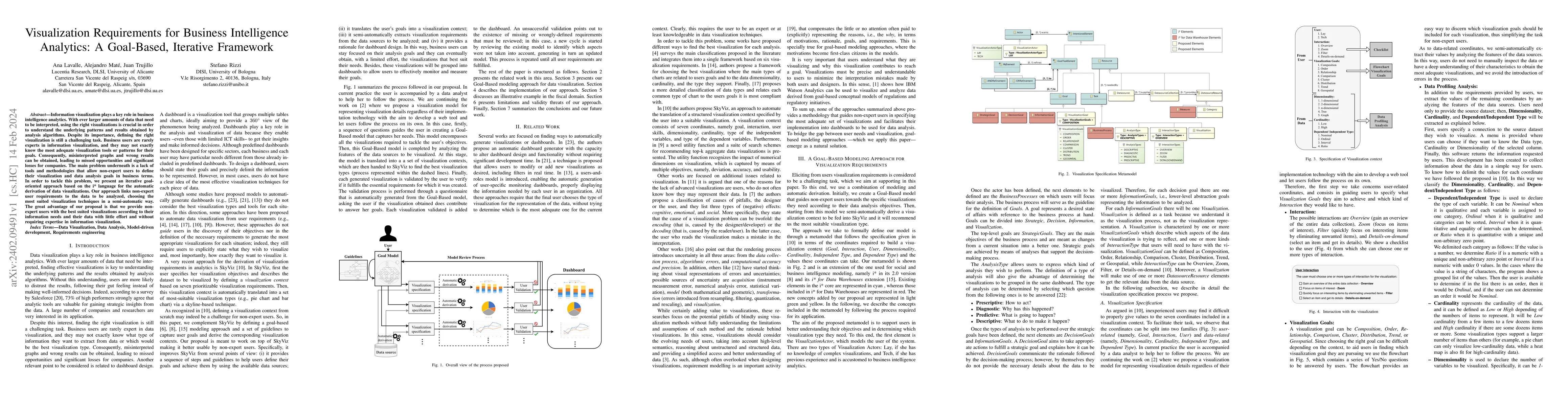 Thumbnail for Visualization Requirements for Business Intelligence Analytics: A
  Goal-Based, Iterative Framework