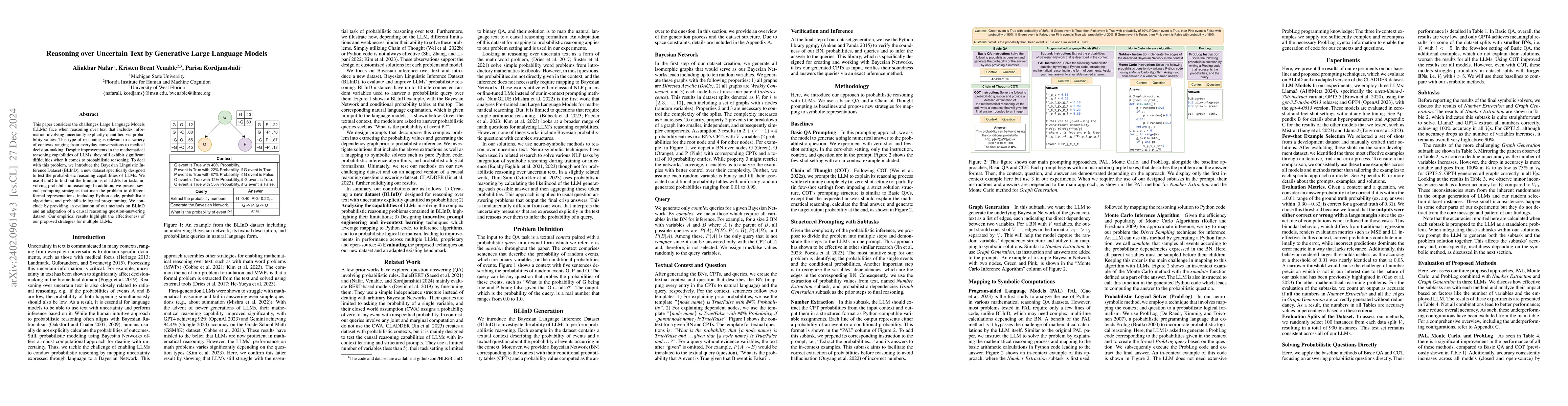 Thumbnail for Probabilistic Reasoning in Generative Large Language Models